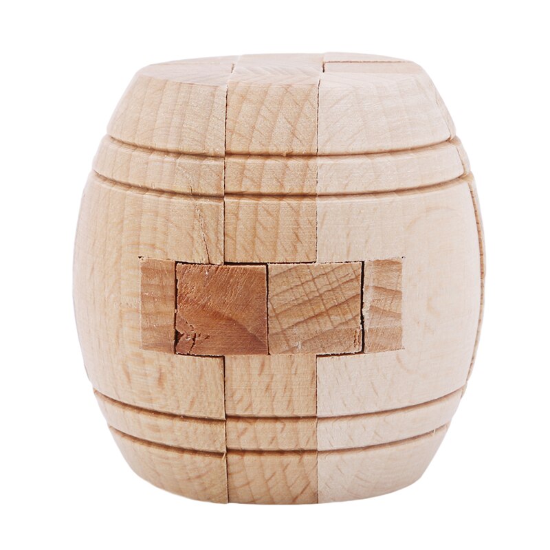 Puzzle En Bois "Serrure Luban" Boule à Démonter - Casse-tête IQ, Développe La Logique - Environ 7,5 Cm - Pour Enfants Et Adultes