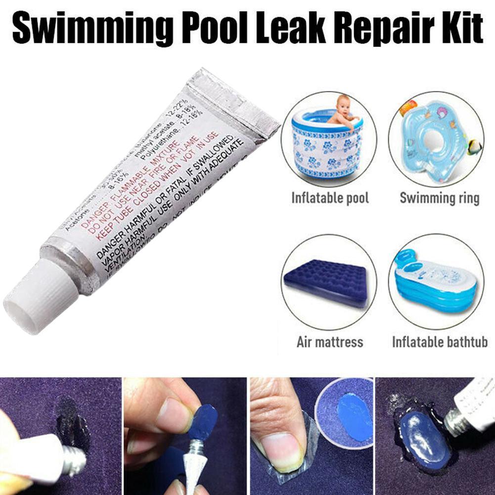 1PC PVC Adhesive Inflatable Boat Repair Glue Repair Kit Kayak Patches Glue Puncture Repair Patch Glue Swimming Pool Accessories