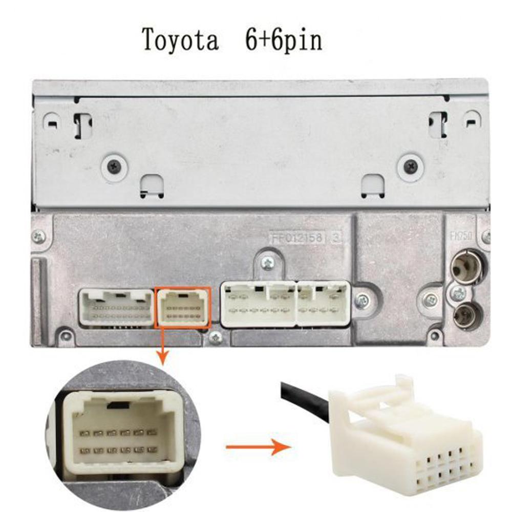 Chelink cd -vaihtaja mikrofonilla ja 3.5mm aux -kaapelivaunulla  mp3 -soitinradio aux- ja usb -tuloliittimellä toyota