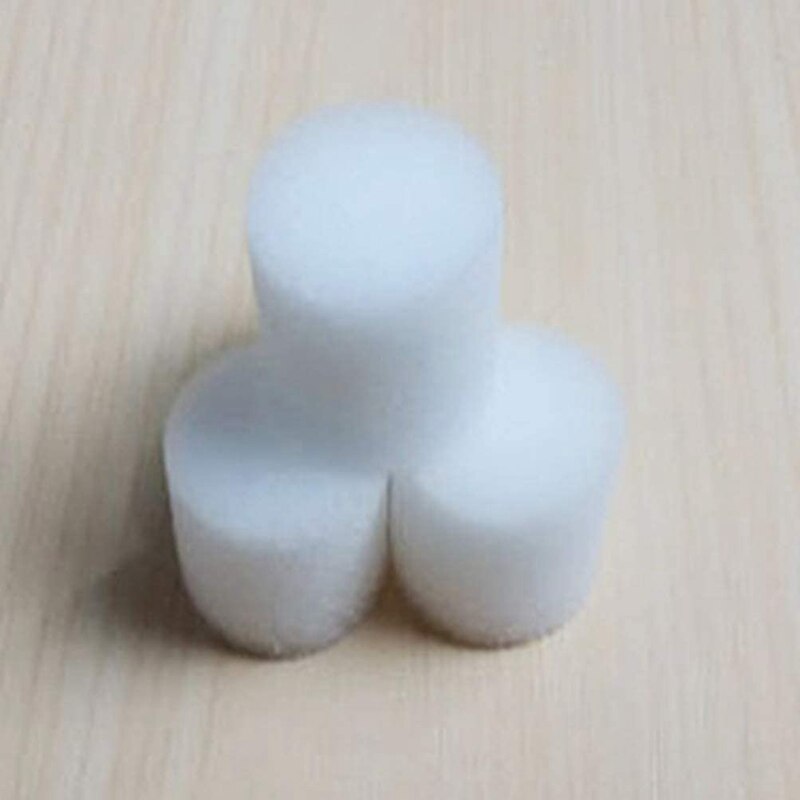 100Pcs Hydroponic Sponge Cylindrical 19 Mm For Vegetable Plant Cultivation In Net Pots, Plant Growth Accessories