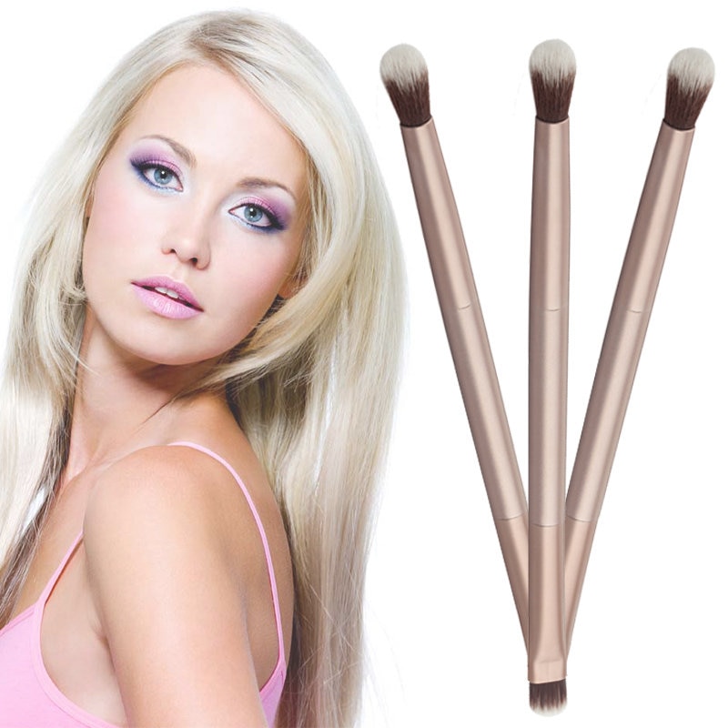 Make-up Cosmetica Blending Oogschaduw Brush Eye Shading Borstels Double-Ended Borstel Pen 15.5x0.8x0.8 cm