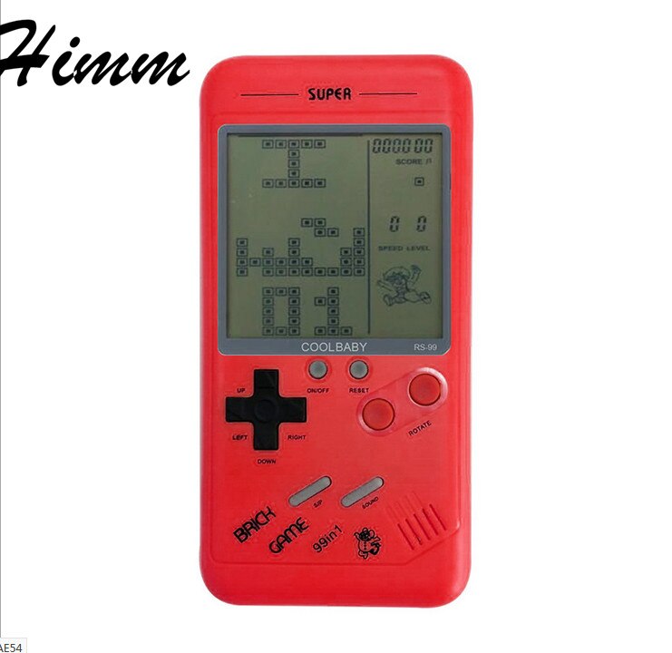 Coolbaby 3.5-Inch Scherm Klassieke Tetris Game Console Student Handheld Klassieke Nostalgische Kinderen Puzzel Handheld Game