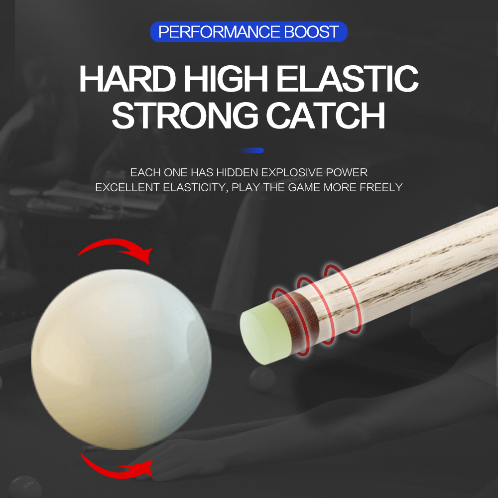 TAIWAN G10 Tip Break &amp; Jump Tips Gue Tip 14.2mm Crystal Fiber Tips Hard Strong Punch Cue Jump Cue Tip Pool Billiards Accessories