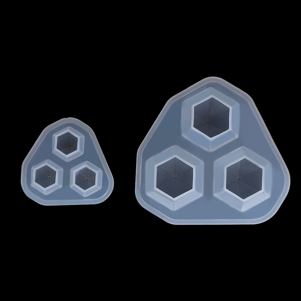 Moules à gâteaux créatifs, outils de décoration 3 en 1, moule en Silicone cristal en forme de diamant, outils pour fabriquer soi-même des bijoux faits à la main