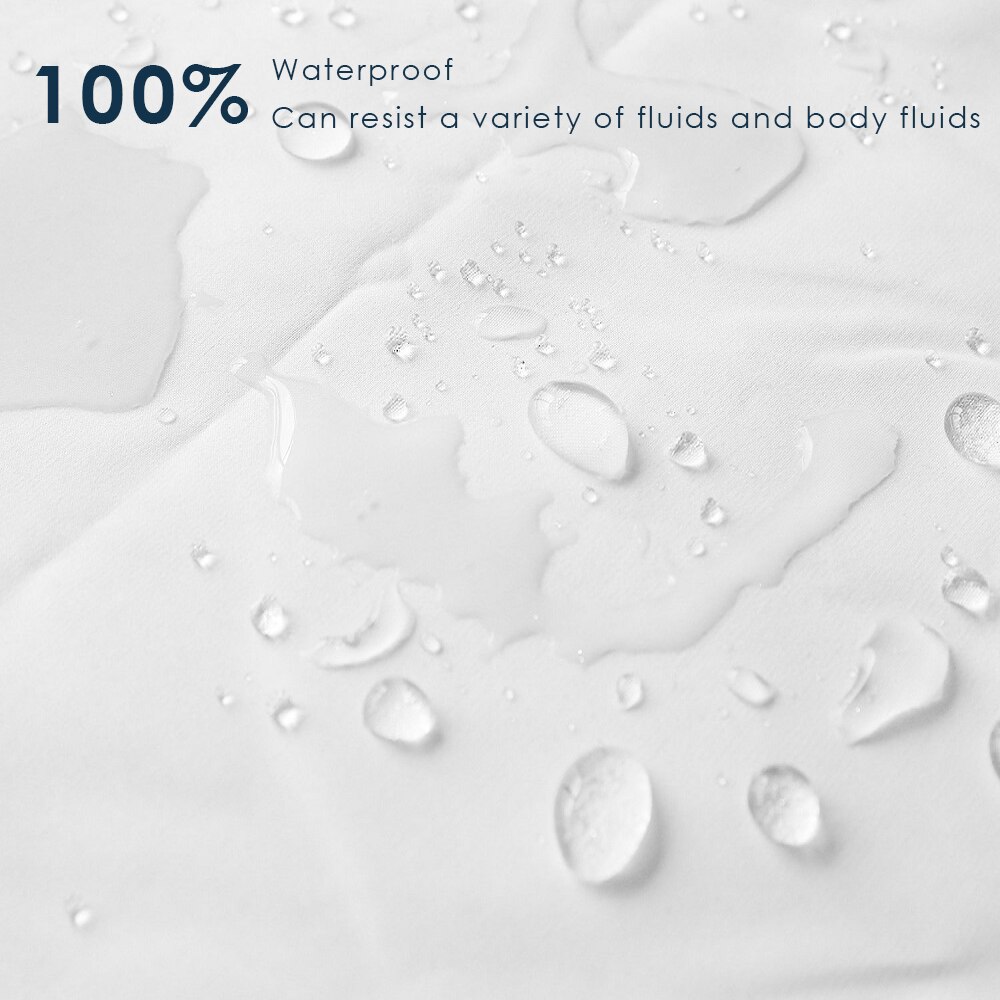 180 x 200cm 100%  waterdichte gladde matrashoes hypoallergene waterdichte matrasbeschermer hoes voor matrasbeschermer bedlaken