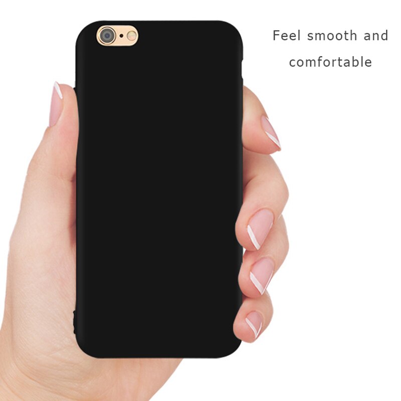 Schwarz Matte Weiche TPU Telefon Fall Für iPhone 11 12 13 Pro Max XS Max XR X Silikon Schutz Fall für iPhone 13 6 7 8 Plus Abdeckung