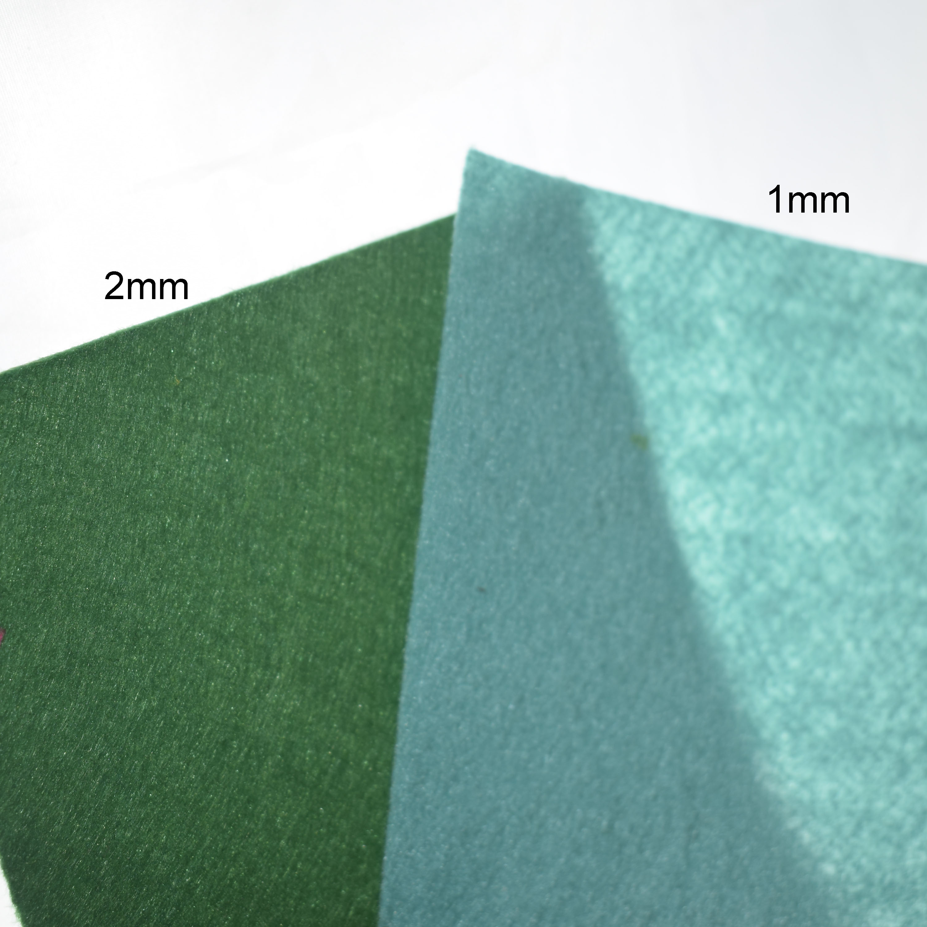 23 farver 30 x 15cm 2mm filt stof ikke vævet håndlavet nål fieltro hård tyk vilt manualidades gør det selv håndværk filt blomster materiale