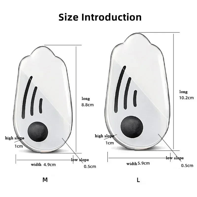 6Pcs Silikon Orthopädische Einlegesohlen für Füße O/X Bein Typ Valgus Varus Korrektur Gel Schuhe Einlegesohle Magnet Massage fuß Pflege Pads