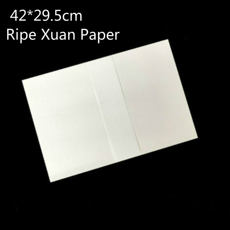 A3 A4 Chinese Afdrukken Rijstpapier Borstel Schilderen Kalligrafie Goudfolie Print Xuan Papier Chinees Schilderen Oud Boek Rijstpapier: green