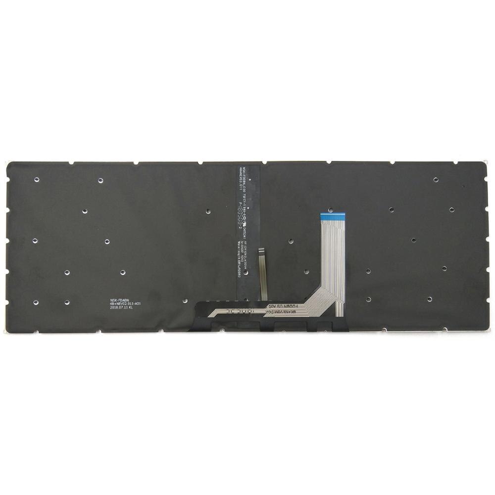 For MSI GF63 8RC 8RD Series Laptop Keyboard US Black With Red Backlight