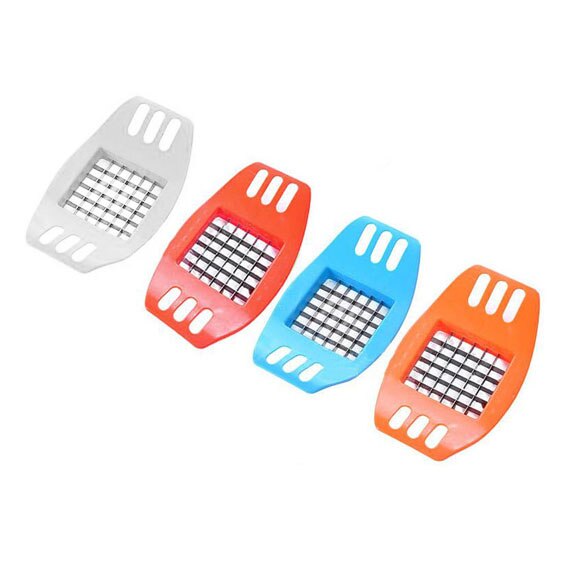 Flambant neuf en acier inoxydable français frites Cutter pomme de terre légumes trancheuse hachoir frites faisant artefact cuisine Cutter accessoire