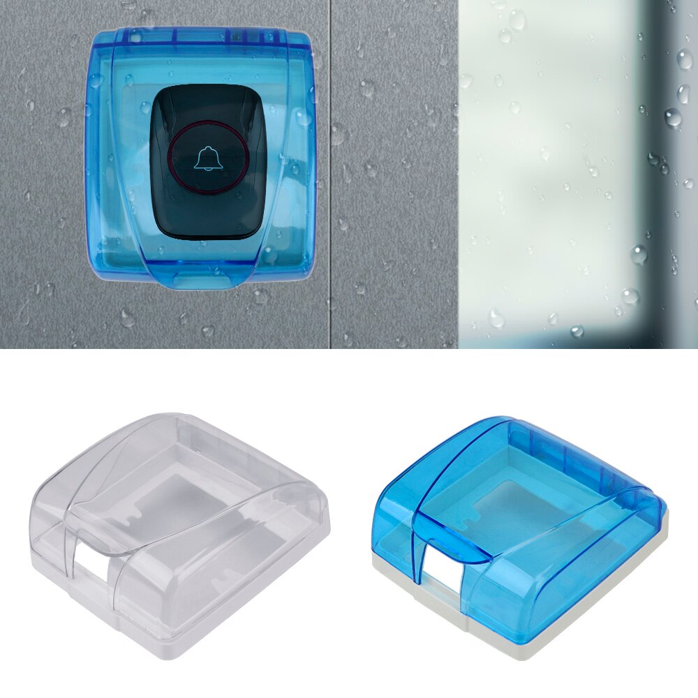 Deurbel Socket Waterdichte Apparaat Anti-Splash Doos Home Improvement Waterdichte Cover Switch Knop Bescherming Apparaat