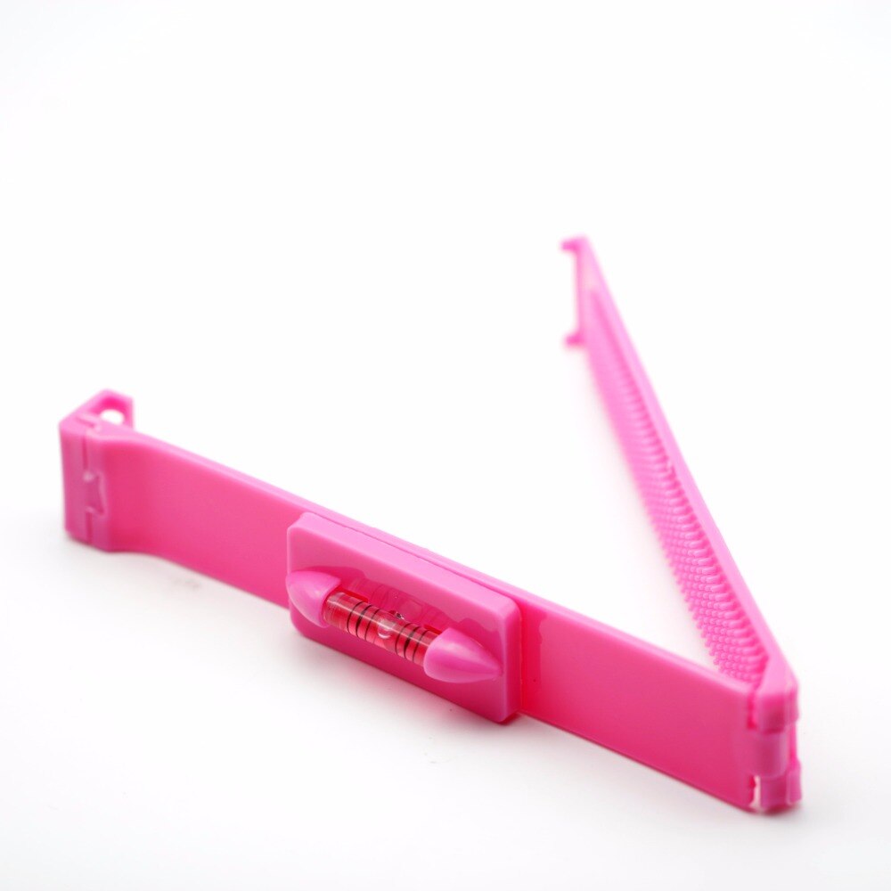 1 pièces femmes fille tondeuse à cheveux frange coupe outil Clipper peigne Guide pour mignon cheveux Bang niveau règle cheveux accessoires