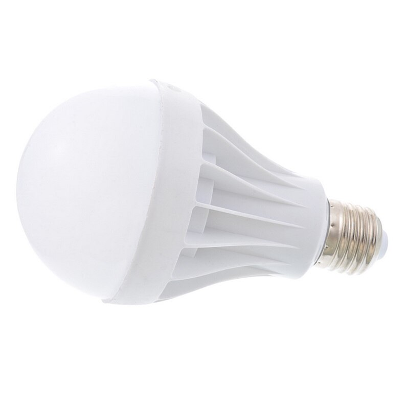 1PC LED Lampen 220V E27 Sensor LED Licht/Geluid Motion & Light Sensor LED Lamp 3W 4W 5W 7W 9W 12W Badkamer Trappen Night