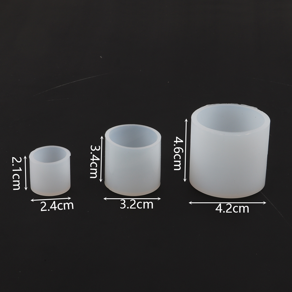 DIY Cylinder Hexagon Silicone Mold Epoxy Resin Candle Mould Aroma Candles Wax Molds Clay Plaster Crafts Casting Mould Home Decor: Cylinder 6