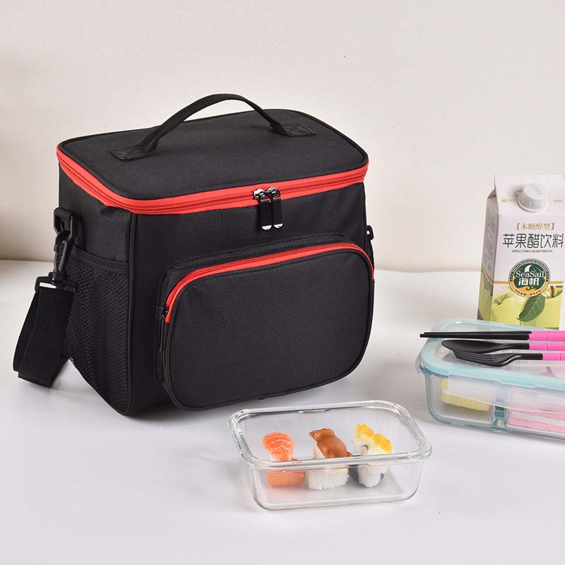 Bolsas de almuerzo térmicas, Bolsa Aislante de tela impermeable, para almacenamiento de alimentos, para la compra, 2 tamaños