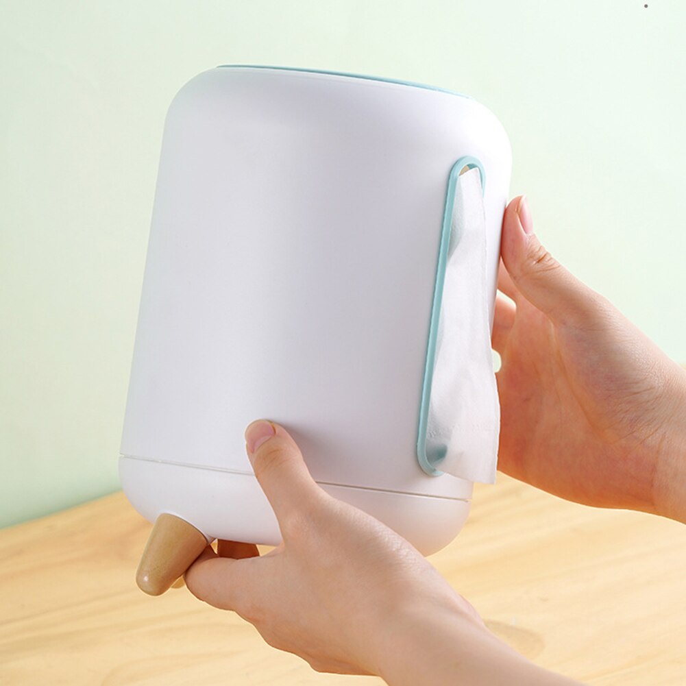 Bamboe Houtskool Tissue Box Servet Opslag Houder Container Eenvoudige Home Office HKS99