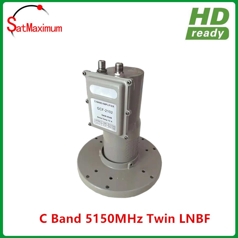 Digitale Klaar Lnb C Band 2 Output Twin Lnbf Met Lo Frequentie 5150 Mhz