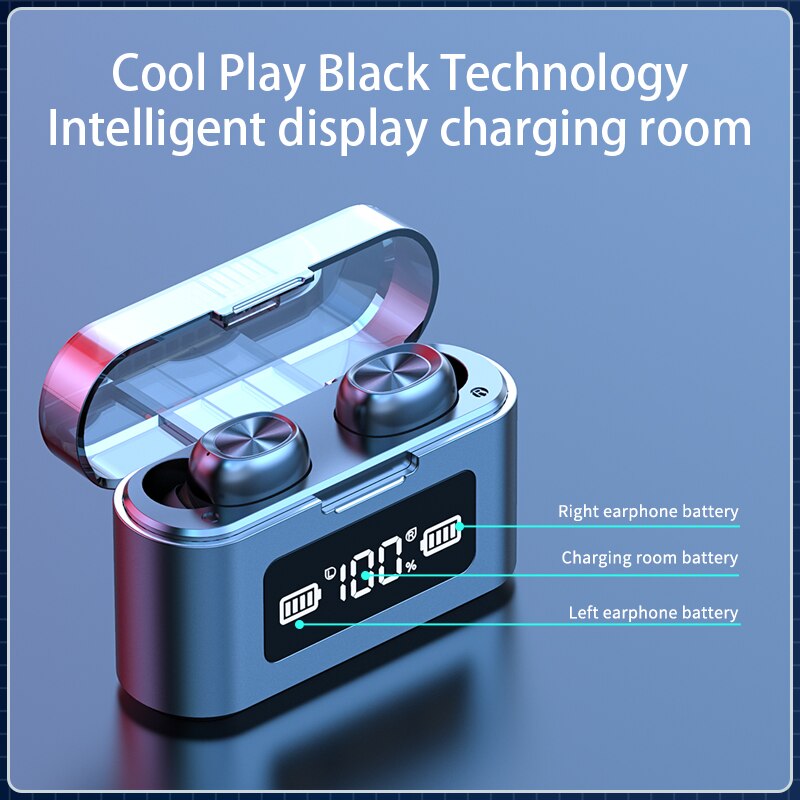 Zuta Bluetooth Oortelefoon Met Microfoon Sport Waterdichte Touch Control Muziek Oordopjes Voor Telefoon Draadloze Hoofdtelefoon Headset