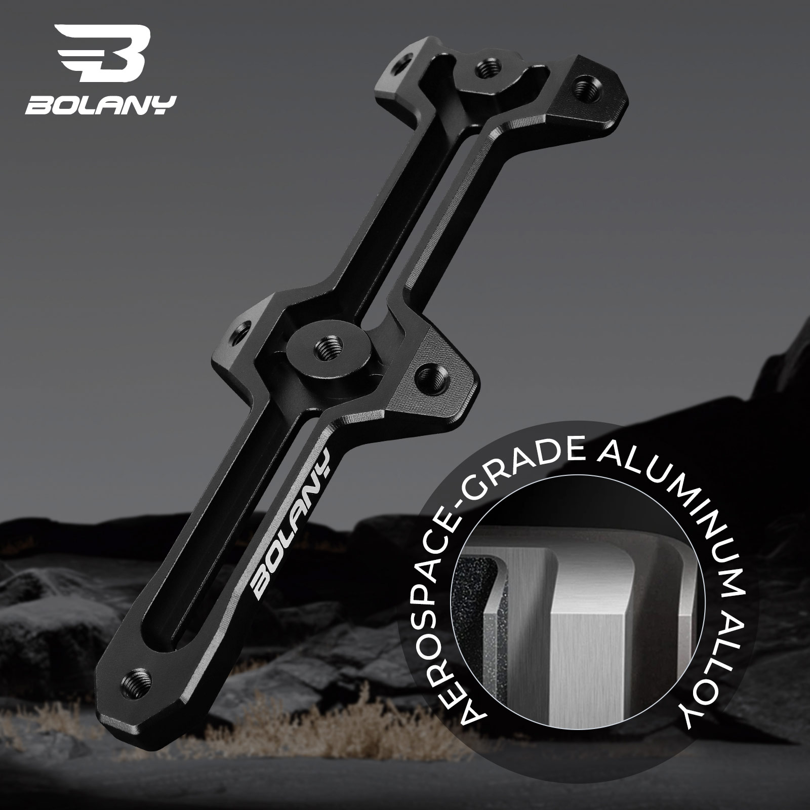 BOLANY Cycling Bottle Holder Aluminum Alloy Adapter Multifunctional Bottle Cage Extension Rack Extender MTB Frame Bottle Cage