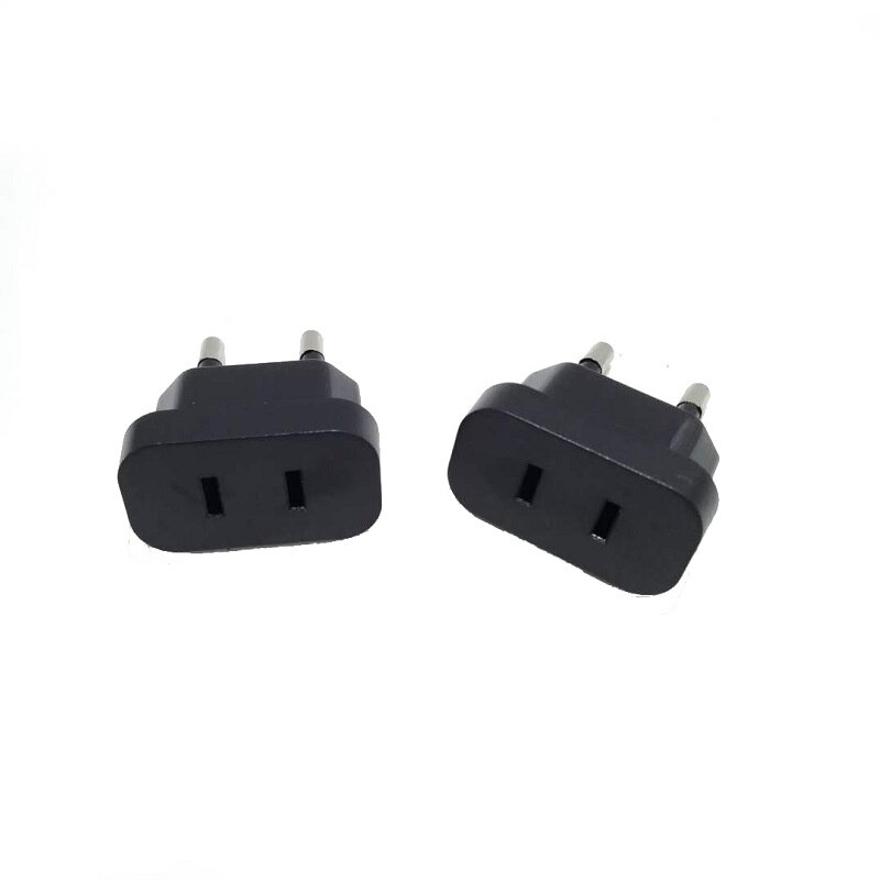 Adaptateur de voyage Portable chargeur prise d'alimentation nous CN JP prise à 2Pin ue prise 4.8mm corée prise électrique