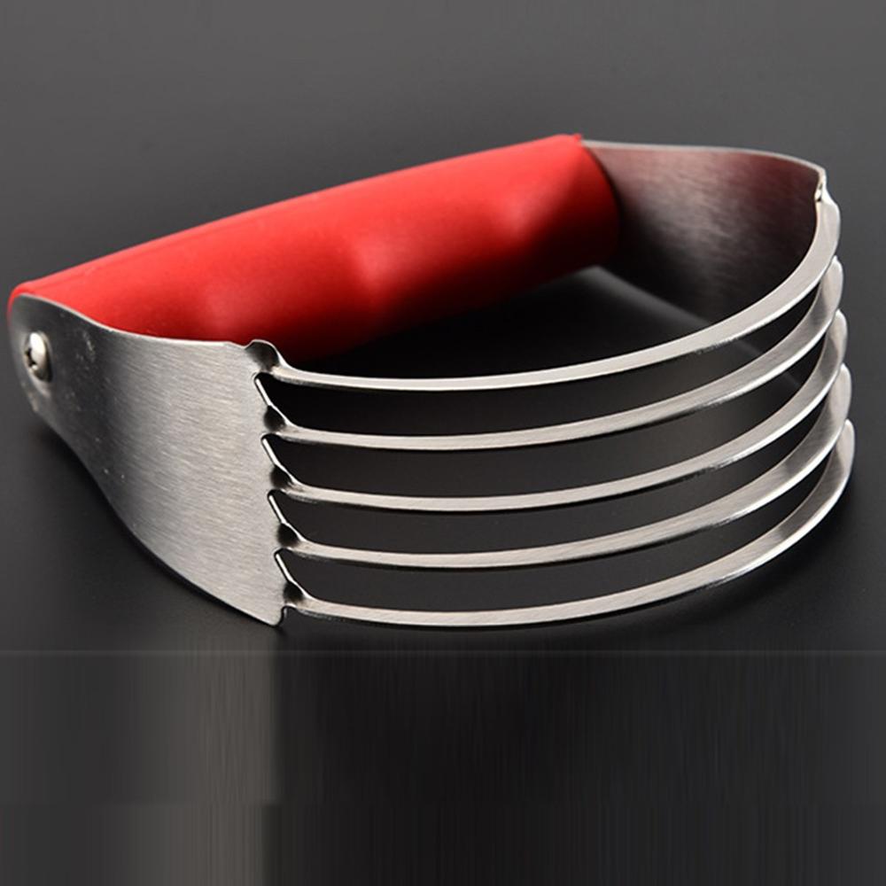 Baking Mixer Manual Confection Durable Butter Baking Tool Dough Blender Flour Mixer Stainless Steel Anti Slip Chef Pastry Cutter