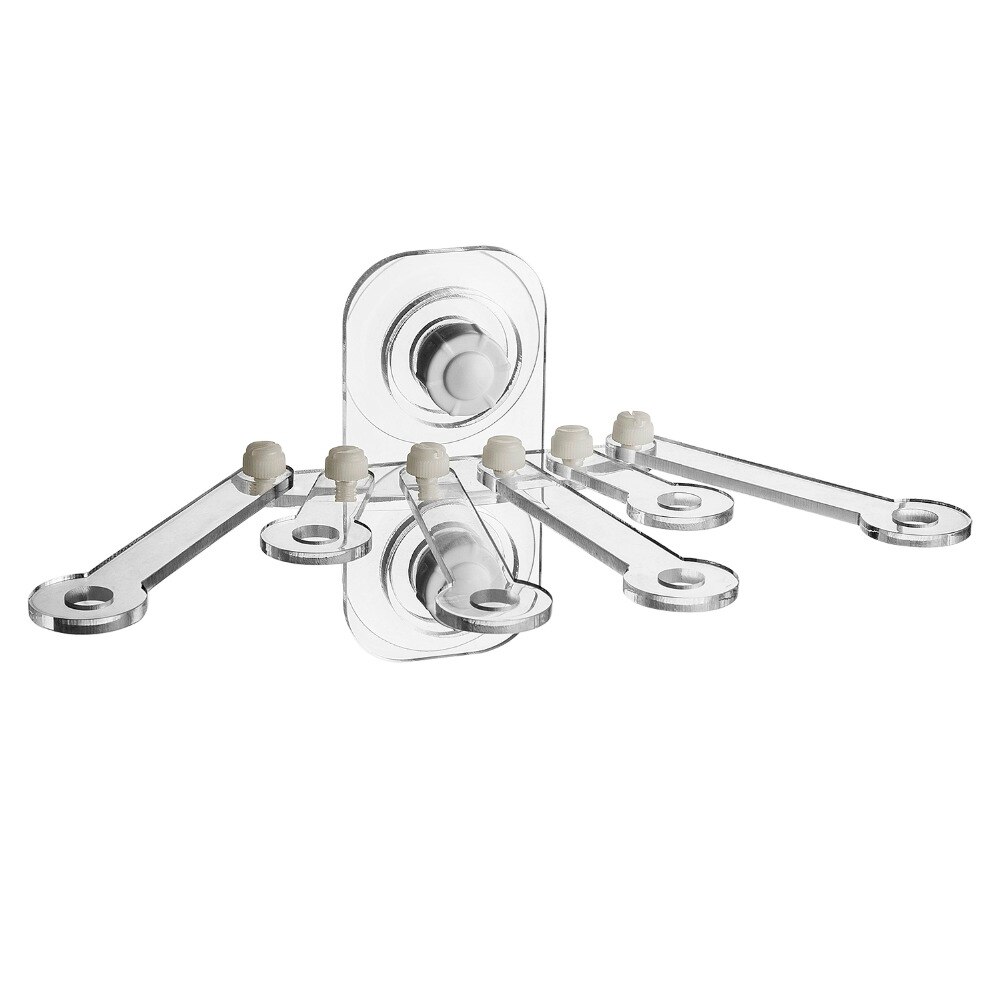 Marine Sources Aquarium Clear Acrylic Coral Frag Plugs Rack Holder SPS Coral Support Seawater Fish Tank Accessories