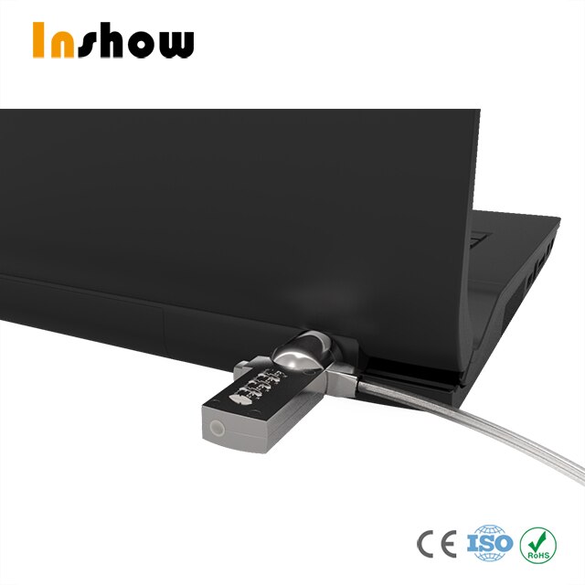 price stainless steel anti theft system pc laptop computer cable lock