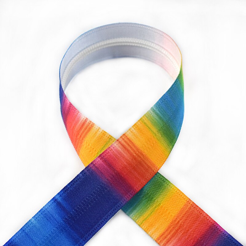 2/4M 5# Printed Invisible Nylon Zippers Handbag Travel Bag Plastic Sewing Zipper Zips Repair DIY Luggage Garment Accessories: 10 / 4Meters