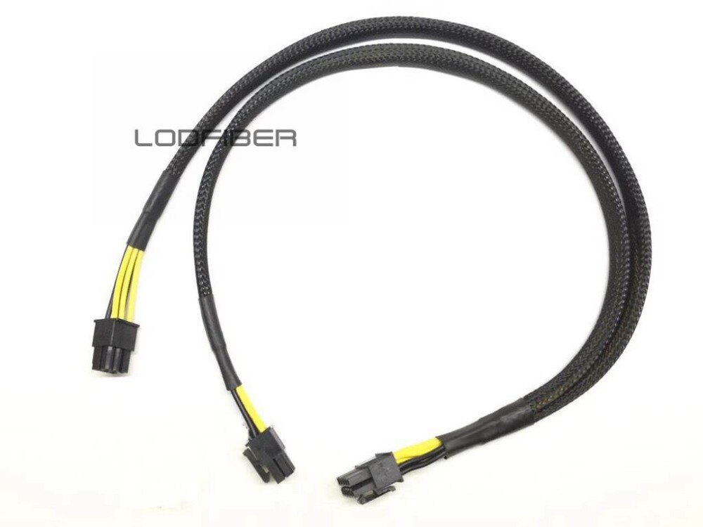 LODFIBER 10pin to 6+6pin Power Adapter Cable for HPE DL380 G9 and GPU 50cm