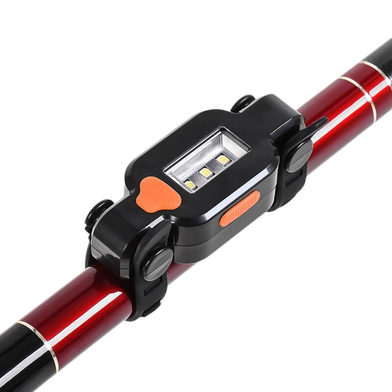 Fish bite alarm Electronic LED Fishing Rod Sensor Light Gravity Induction Lamp Fish Bite Sound Alarm Bell for Night Fishing