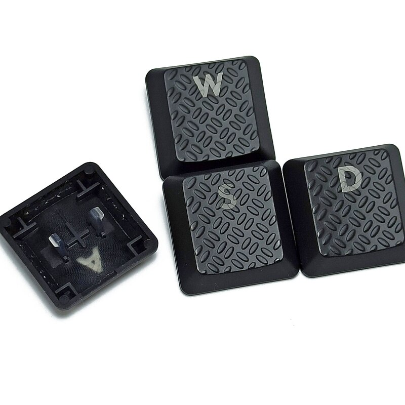 Teclado retroiluminado ABS con textura antideslizante para Gaming, tapa para teclado, perfil OEM, lo mejor para jugadores
