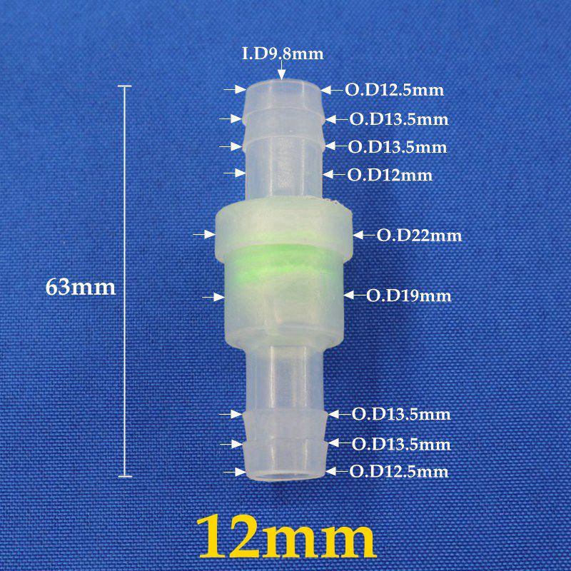 5Pcs 4Mm ~ 12Mm Aquarium Mini Luchtslang Water Filter Fish Tank Cleaning Tools Waterzuiveraar Filter aquatische Huisdier Producten: 12mm