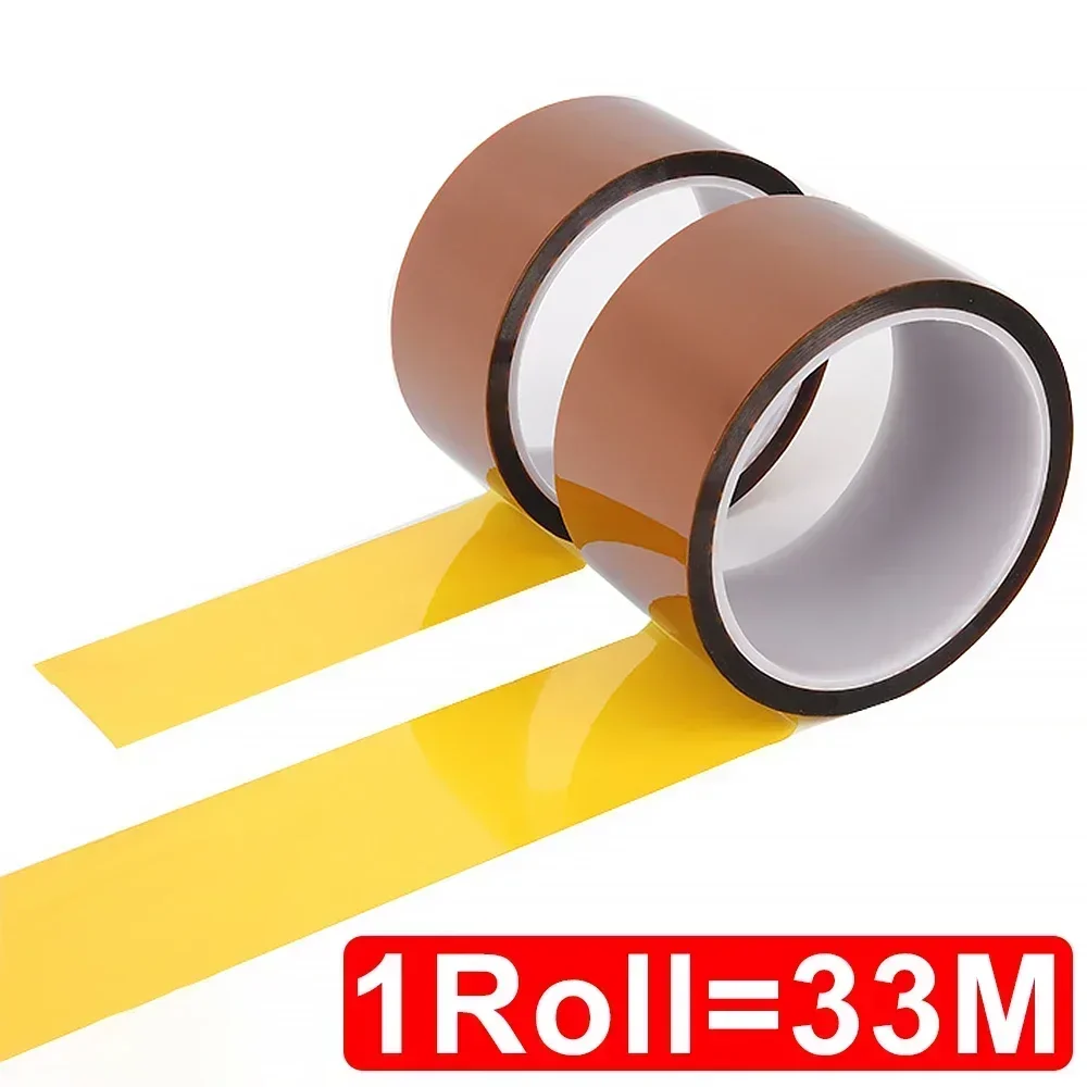 Cinta Kapton de 5-40mm, cinta adhesiva aislante de poliimida, loteптоновы©, cinta térmica para protección de tablero