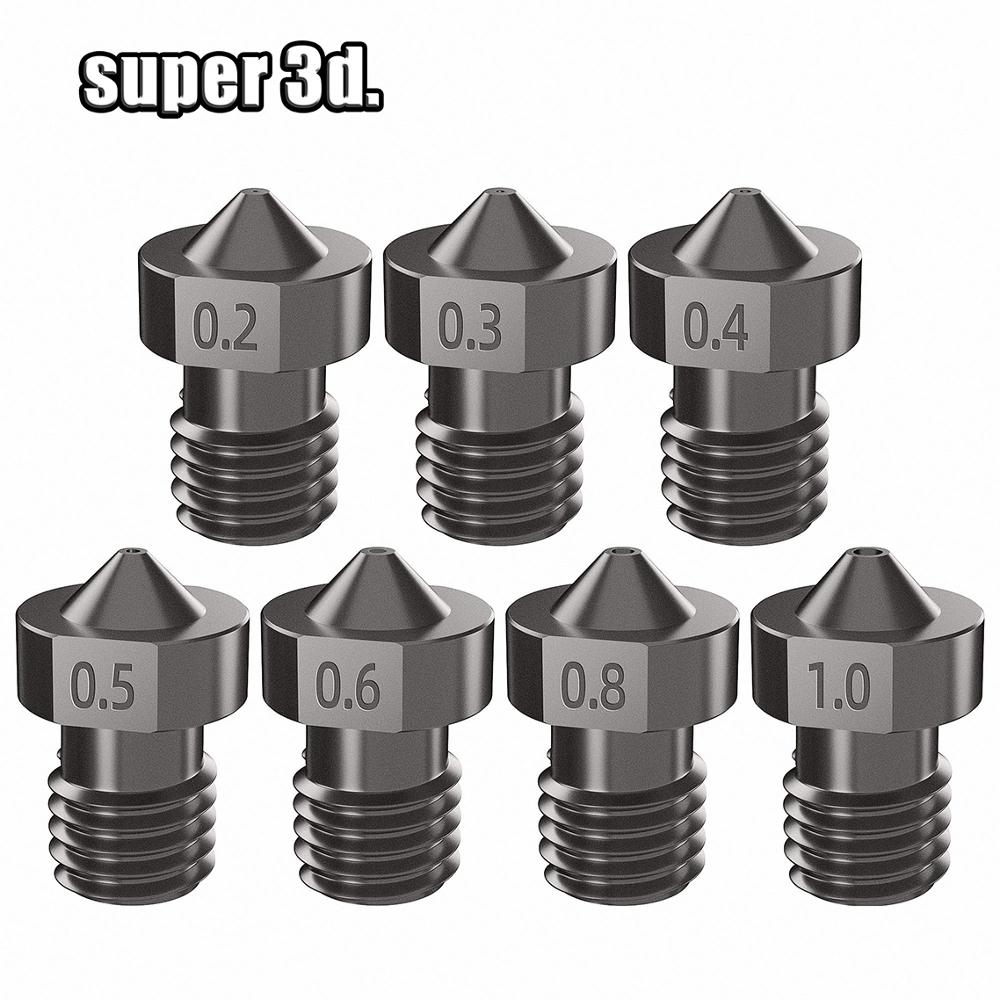 Amazon.co.jp: Toaiot 3Dプリンターノズル V6 押出機ノズル 0.4
