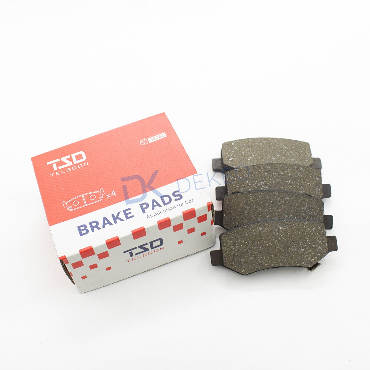 Para Baojun 510, 530, 560, 730 de BAIC M60 Pentium T33 X40 BYD G5 Qin canción FAW xenja R7 pastillas de freno de coche D1883 GDB7890 T507 4 Uds