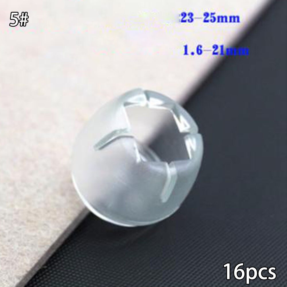 16x Silikon Gummi Stuhl Bein Füße Pads Möbel Umfasst Schutz Für Quadratische bilden Tisch Bein Abdeckung: 5