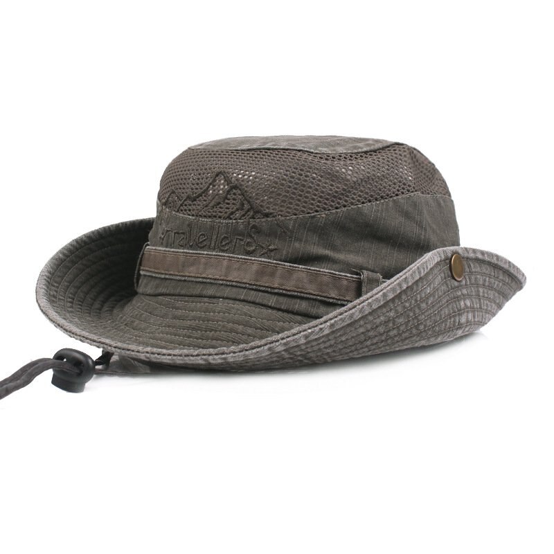 Retro americano del oeste de vaquero de dibujos animados de pesca de verano disfraces con sombrero sombreros
