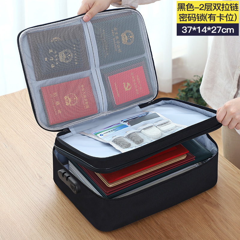 NEUE Dokument Veranstalter Aktentasche A4 Ordner Halter männer frauen Tasche Abdeckung Geldbörse Passport Home Safe Funktions Datei Lagerung fall: Armee Grün