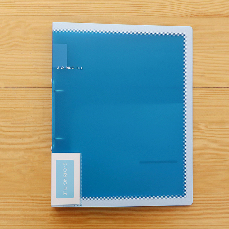 A4 Lever Arch File 3 Rings ABS Board Folder 30mm (1.18") Spine Pull Stationery Document Storage Assorted Bright Colours(2PCS): Blue