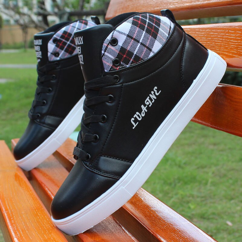 Britischen Wind Casual männer Winter Stiefel Solide Frühjahr und Sommer Herren Winter Schuhe Gummi Flache Beiläufige Winter Stiefel