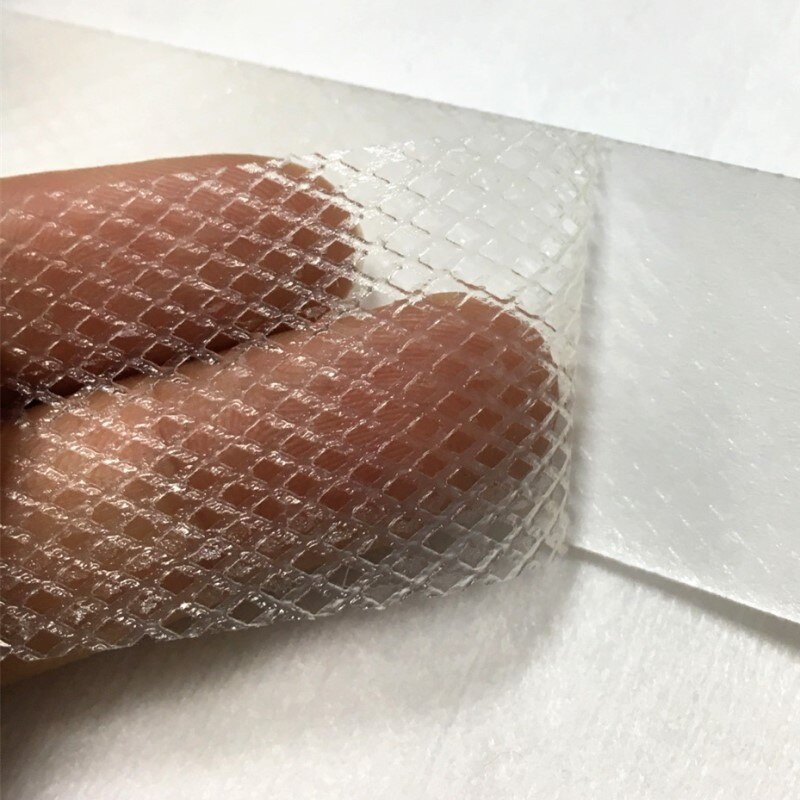 White Double-Sided Melt Adhesive Mesh Tape Garment Adhesive Interlining DIY Sewing Patchwork Material 9meter
