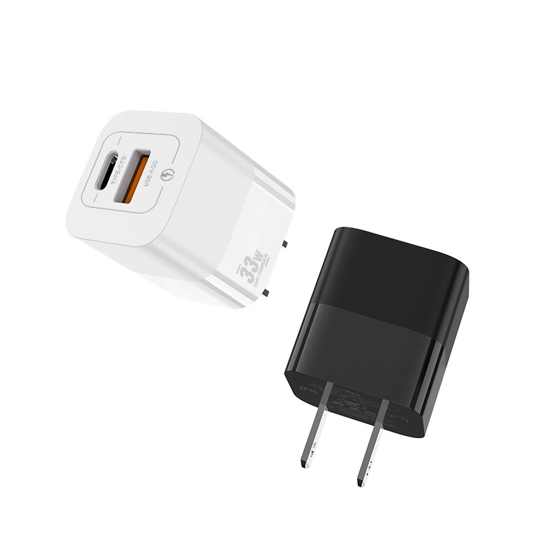 ILEPO Mini 33W GAN USB C ładowarka typu C PD szybkie ładowanie dla iPhone 13 12 11 Max Pro XS 8 Plus dla iPad Pro Air Laptop Samsung