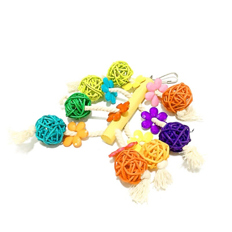 Zabawki dla papug i ptaki akcesoria robić zabawek dla zwierząt domowych wiszące zabawki robić żucia