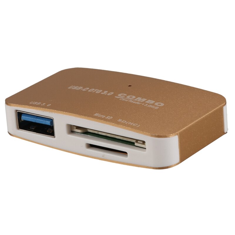 Multifunction USB Type-C Hub USB-C to USB3.0 with SD/TF Card Reader Type C Splitter Adapter for PC Laptop Accessories