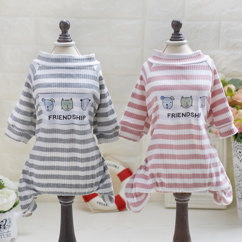 Zunea Jumpsuit voor kleine honden, overalls, pyjamas, zachte katoen rompers, slaapkleding voor puppy's, schattige gele eend print, vierpotige slaapkleding voor huisdieren, katten, pups, maat M Zunea Jumpsuit voor kleine honden, overalls, pyjamas, zachte katoen rompers, slaapkleding voor puppy's, schattige gele eend print, vierpotige slaapkleding voor huisdieren, katten, pups, maat M