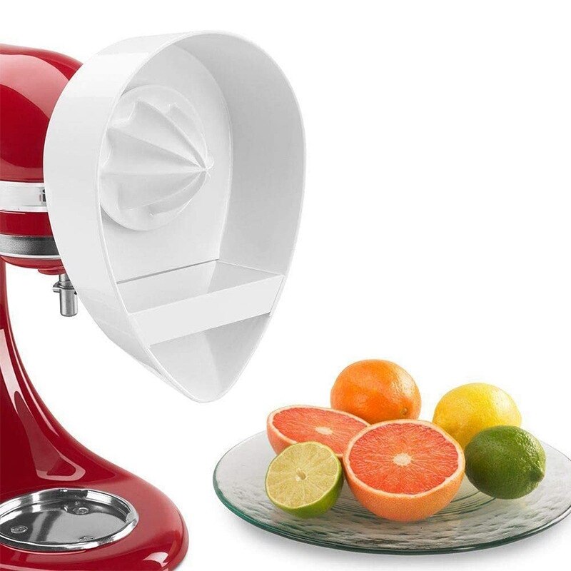 Juice Attachment for Kitchenaid Stand Mixers (4.5QT/5QT) Citrus Juicer Stand Mixer Attachment Reamer Dishwasher-Safe