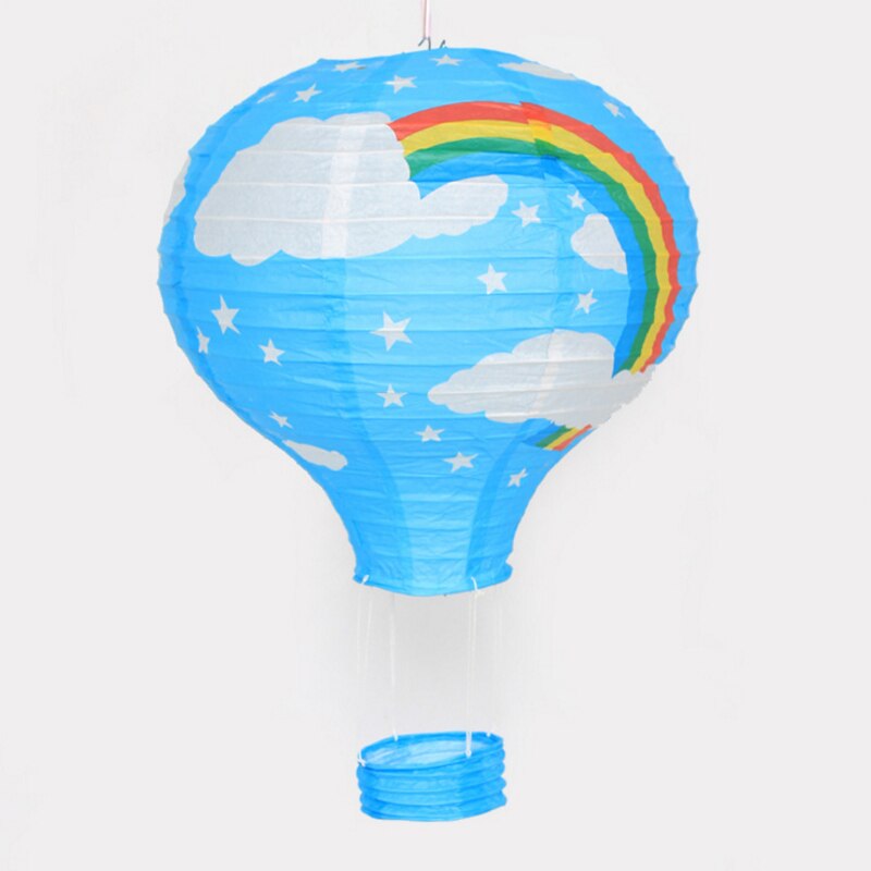 12 Inch Christmas Hanging Paper Lanterns Air Balloon Paper Lanterns Birthday Party Decor Lamp Wedding Festival Supplies: 12