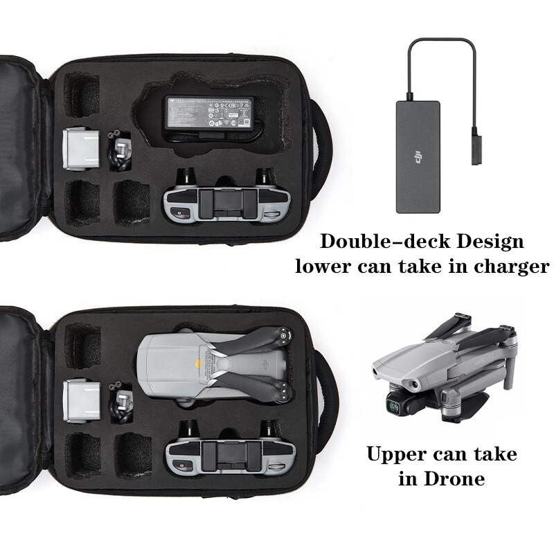 Portable DJI Mavic Air 2/2S Shockproof Shoulder Case Storage Bag Backpack Carry Case for DJI Mavic Air 2/2S Accessories