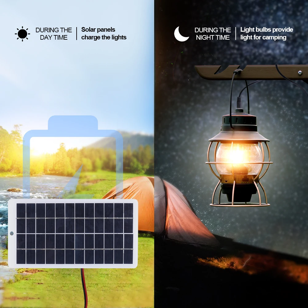 Ładowarka słoneczna 10 W z karabińczykiem 12 V Power Bank na energię słoneczną Polikrzemowa ładowarka słoneczna Przenośna płyta do akumulatora 9-12 V